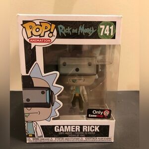 Gamer Rick Funko Pop